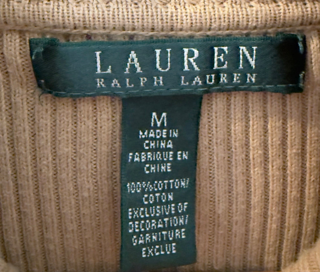 2000s Lauren by Ralph Lauren Cotton Sweater