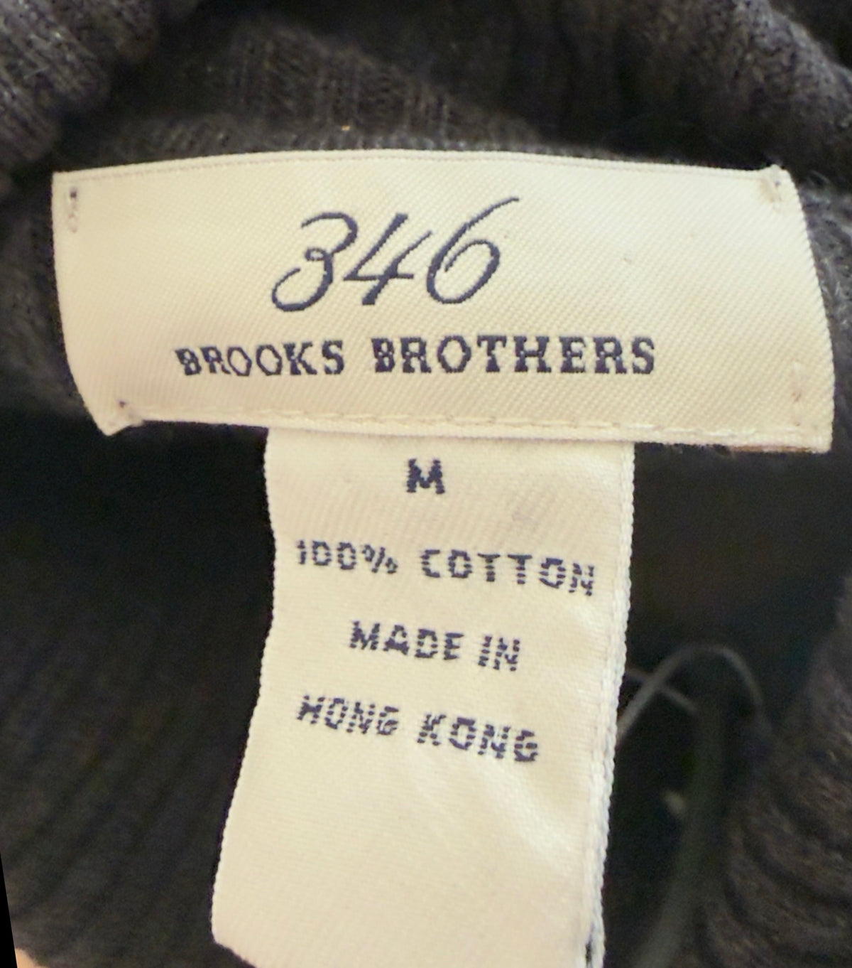 1990s Brooks Brothers 346 Cotton Sweater