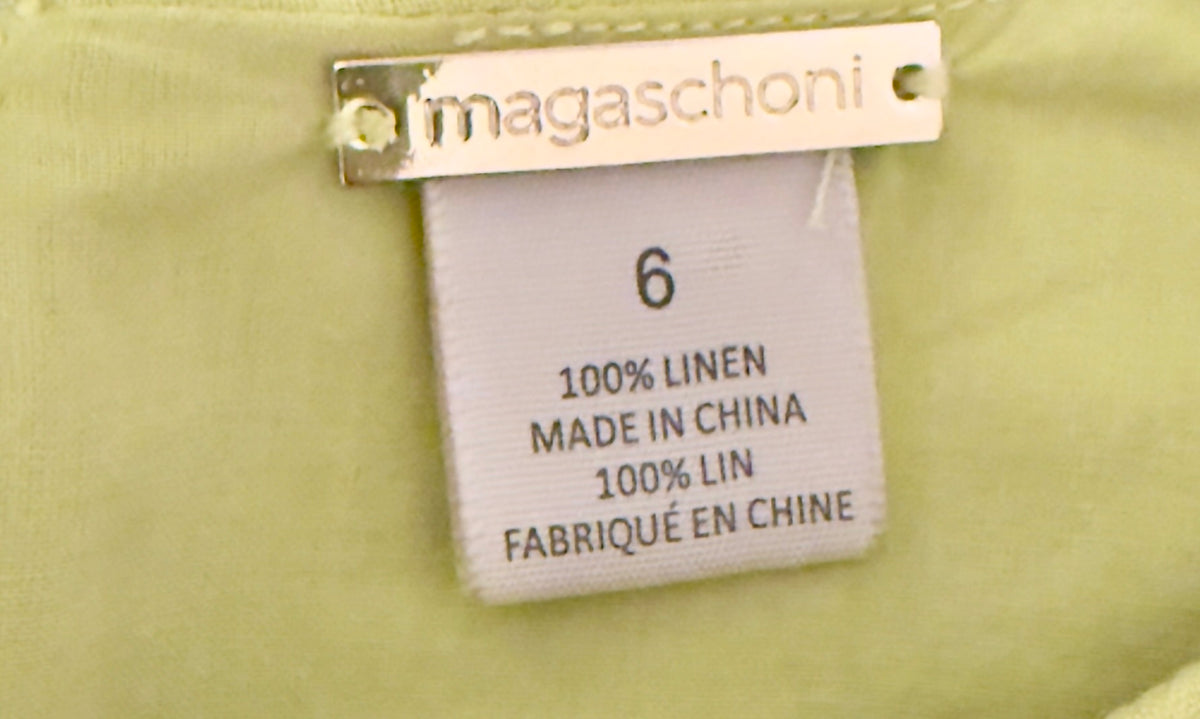 2010s Magaschoni Linen Dress