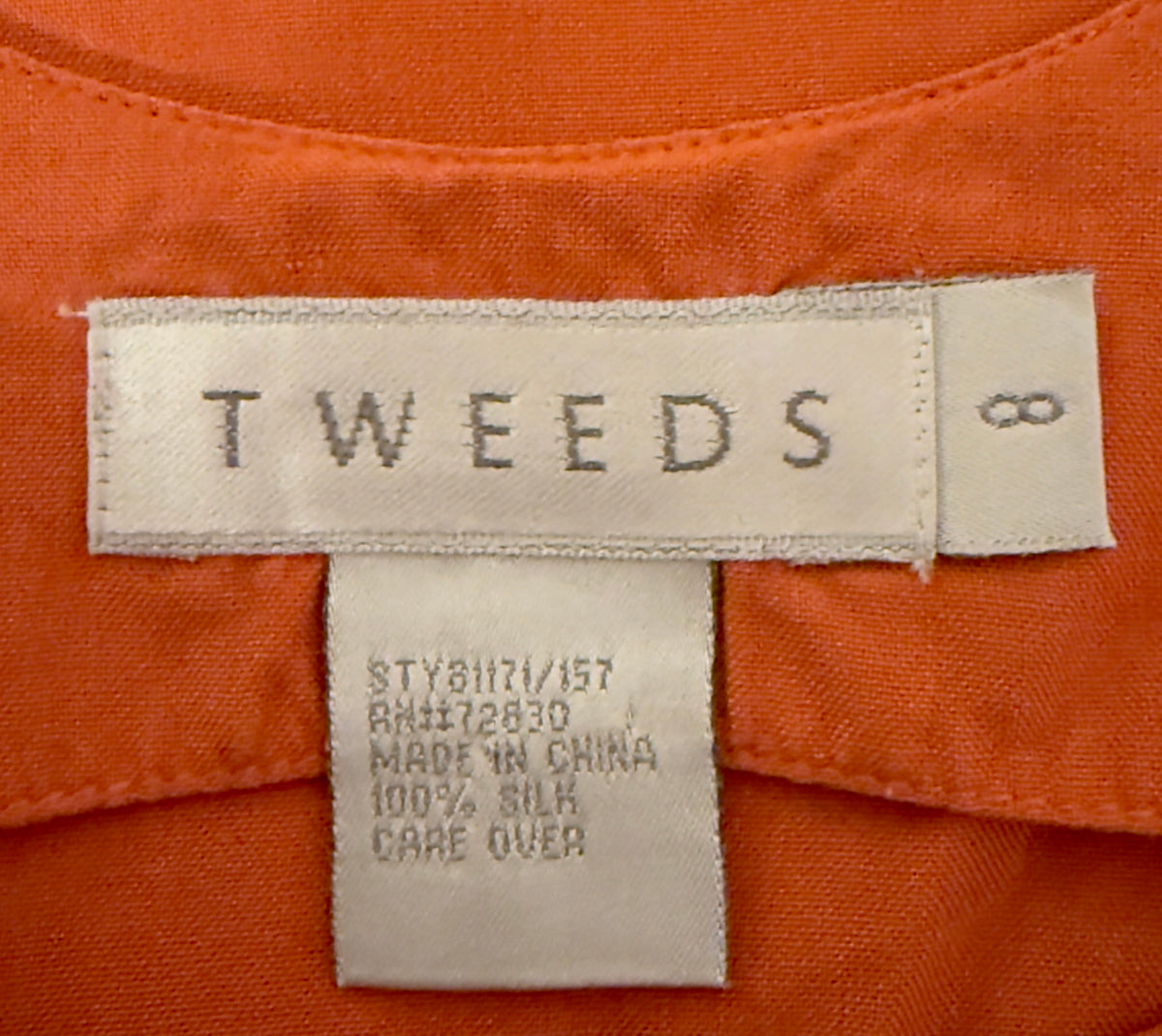 2000s Tweeds Silk Dress