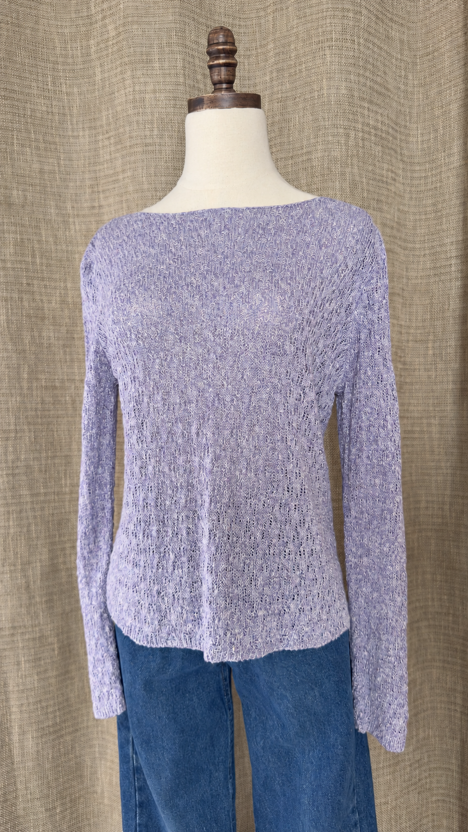 2010s Eileen Fisher Linen Sweater
