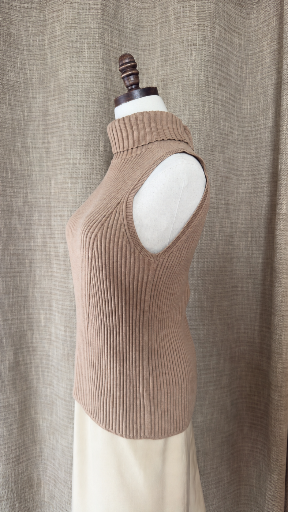 2020s Lands' End Cotton-Blend Sweater Vest