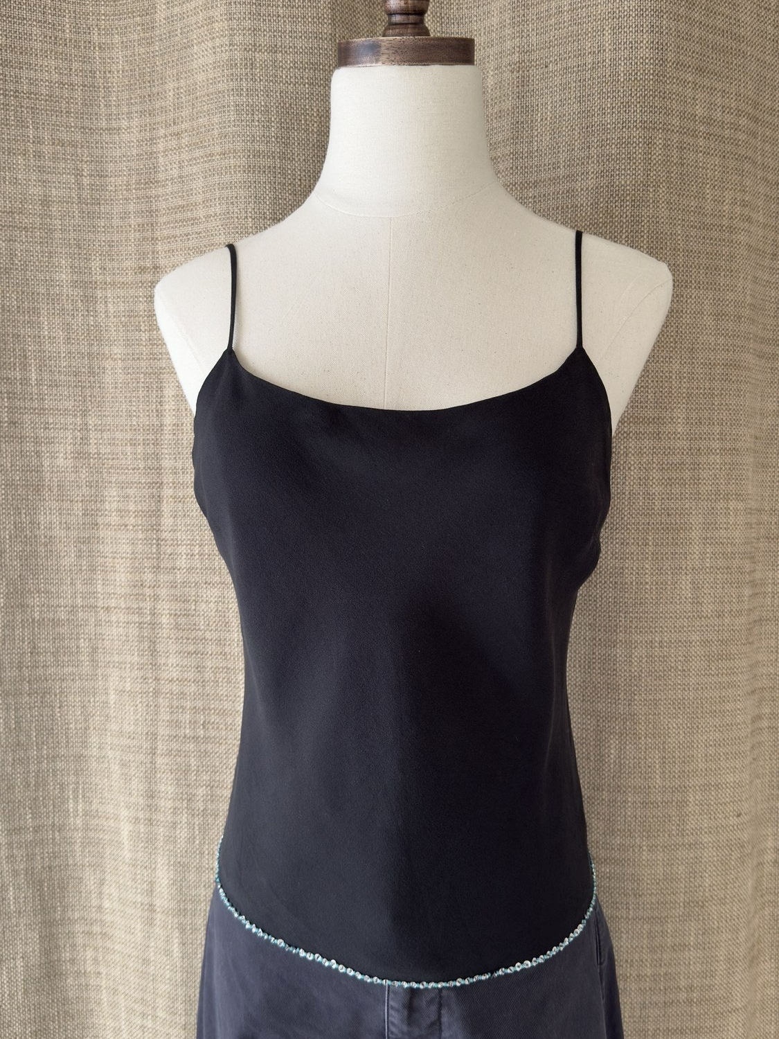 INV-104 Ann Taylor silk top mannequin front