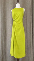 INV-268 Magaschoni linen dress mannequin front